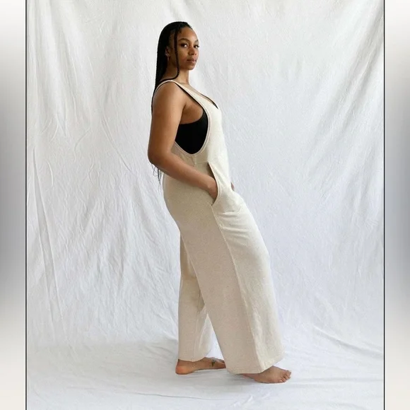 Ana and Zac tanksuit in oatmeal L - Picture 2 of 9